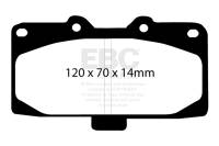 EBC - EBC Brakes Greenstuff 2000 Series Sport Brake Pads DP21200 - Image 1