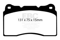 EBC - EBC Brakes Greenstuff 2000 Series Sport Brake Pads DP21210 - Image 1