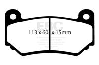 EBC Brakes Greenstuff 2000 Series Sport Brake Pads