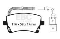 EBC Brakes Greenstuff 2000 Series Sport Brake Pads