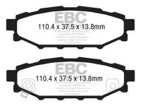 EBC Brakes - EBC Brakes Greenstuff 2000 Series Sport Brake Pads DP21584 - Image 1