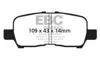 EBC - EBC 05-09 Buick Allure (Canada) 3.6 Greenstuff Rear Brake Pads - DP21684 - Image 1