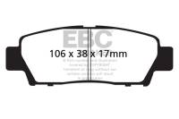 EBC - EBC 95-96 Toyota Avalon 3.0 Greenstuff Rear Brake Pads - DP21714 - Image 1