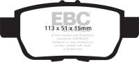 EBC - EBC 09-14 Acura TL 3.5 Greenstuff Rear Brake Pads - DP21754 - Image 1