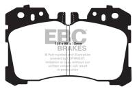 EBC - EBC 07+ Lexus LS460 4.6 Greenstuff Front Brake Pads - DP21811 - Image 1