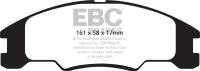 EBC - EBC 10-11 Ford Focus 1.6 Greenstuff Front Brake Pads - DP21822 - Image 1