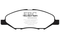 EBC - EBC 09-11 Nissan Versa 1.6 Greenstuff Front Brake Pads - DP21832 - Image 1