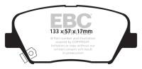 EBC Brakes Greenstuff 2000 Series Sport Brake Pads DP21863