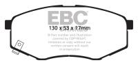 EBC Brakes - EBC Brakes Greenstuff 2000 Series Sport Brake Pads DP21866 - Image 1