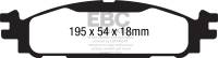 EBC Brakes - EBC Brakes Greenstuff 2000 Series Sport Brake Pads DP21873 - Image 1