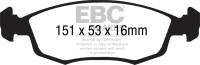 EBC Brakes Greenstuff 2000 Series Sport Brake Pads