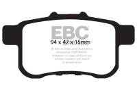 EBC Brakes - EBC Brakes Greenstuff 2000 Series Sport Brake Pads DP21987 - Image 1