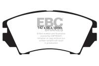 EBC Brakes - EBC Brakes Greenstuff 2000 Series Sport Brake Pads DP22014 - Image 1