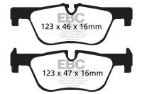 EBC Brakes Greenstuff 2000 Series Sport Brake Pads