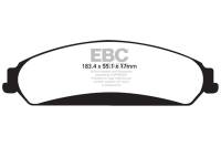 EBC - EBC 11+ Chrysler 300 Limited 3.6 4WD Greenstuff Front Brake Pads - DP22139 - Image 1