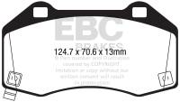 EBC Brakes Greenstuff 2000 Series Sport Brake Pads