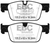 EBC - EBC 2017+ Volvo S90 2.0L Turbo Greenstuff Front Brake Pads - DP22305 - Image 1