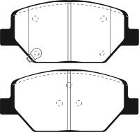 EBC - EBC 2016+ Buick Envision 2.0L Turbo Greenstuff Front Brake Pads - DP23065 - Image 1