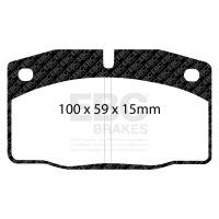 EBC Brakes Greenstuff 2000 Series Sport Brake Pads