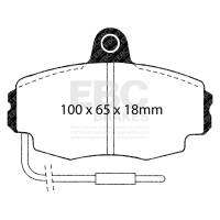 EBC - EBC 91+ Renault Clio Greenstuff Front Brake Pads - DP2426 - Image 1