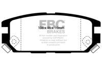 EBC - EBC 91-93 Dodge Stealth 3.0 4WD Greenstuff Rear Brake Pads - DP2987 - Image 1