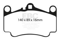 EBC Brakes Redstuff Ceramic Low Dust Brake Pads