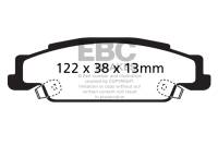 EBC Brakes - EBC Brakes Redstuff Ceramic Low Dust Brake Pads DP31646/2C - Image 1