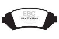 EBC - EBC 05 Buick Le Sabre (FWD) 3.8 (16in Wheels) Redstuff Front Brake Pads - DP31728C - Image 1