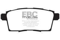 EBC - EBC 06-08 Ford Edge 3.5 2WD Redstuff Rear Brake Pads - DP31795C - Image 1