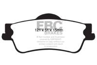 EBC Brakes - EBC Brakes Redstuff Ceramic Low Dust Brake Pads DP31834C - Image 1