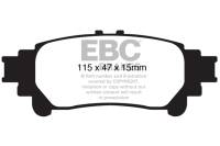 EBC Brakes - EBC Brakes Redstuff Ceramic Low Dust Brake Pads DP31850C - Image 1