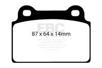 EBC Brakes - EBC Brakes Redstuff Ceramic Low Dust Brake Pads DP31985C - Image 1