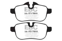 EBC Brakes Redstuff Ceramic Low Dust Brake Pads