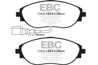 EBC Brakes Redstuff Ceramic Low Dust Brake Pads