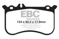 EBC Brakes Redstuff Ceramic Low Dust Brake Pads