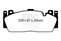 EBC Brakes - EBC Brakes Redstuff Ceramic Low Dust Brake Pads - Image 2