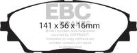 EBC Brakes - EBC Brakes Redstuff Ceramic Low Dust Brake Pads DP32185C - Image 1