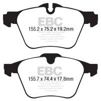 EBC Brakes Redstuff Ceramic Low Dust Brake Pads