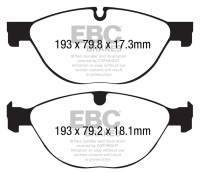 EBC Brakes Redstuff Ceramic Low Dust Brake Pads