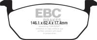 EBC Brakes Redstuff Ceramic Low Dust Brake Pads