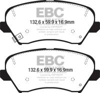 EBC Brakes - EBC Brakes Redstuff Ceramic Low Dust Brake Pads DP32232C - Image 1