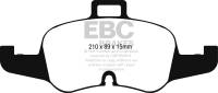 EBC Brakes - EBC Brakes Redstuff Ceramic Low Dust Brake Pads - Image 1