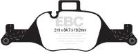 EBC Brakes Redstuff Ceramic Low Dust Brake Pads