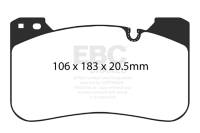 EBC Brakes Redstuff Ceramic Low Dust Brake Pads