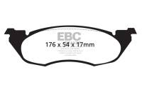 EBC - EBC 91-96 Dodge Dakota 2WD 2.5 Yellowstuff Front Brake Pads - DP41632R - Image 1