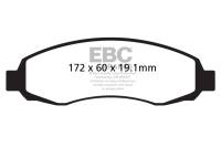 EBC - EBC 03-04 Dodge Dakota 2WD 3.7 Yellowstuff Front Brake Pads - DP41647R - Image 1