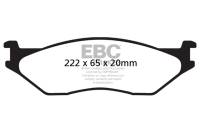 EBC - EBC 02-05 Ford Econoline E550 Yellowstuff Front Brake Pads - DP41653R - Image 1