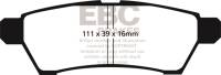 EBC - EBC 05+ Nissan Frontier 2.5 2WD Yellowstuff Rear Brake Pads - DP41746R - Image 1