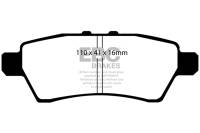 EBC - EBC 05-12 Nissan Pathfinder 4.0 Yellowstuff Rear Brake Pads - DP41748R - Image 1