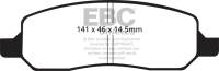 EBC Brakes - EBC Brakes Yellowstuff Street And Track Brake Pads DP41770R - Image 1